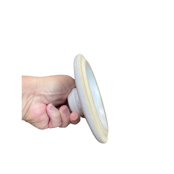 West Bend Vintage Mid Century Stoneware Casserole bean Pot With Lid SKU 9320 - Picture 11 of 16